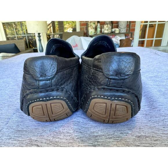 COLE HAAN Men's Black leather shoes, size 10. Loafers/Driving Mocs - Picture 8 of 11